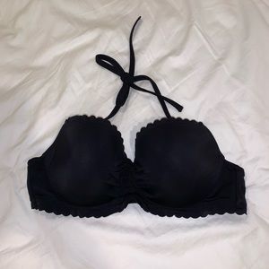 BLACK VICTORIA’S SECRET BIKINI TOP 34D